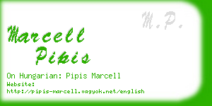 marcell pipis business card
